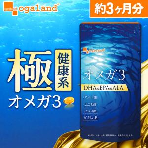 オメガ3 サプリ dha epa サプリメント（約3ヶ月分）DHA EPA サプリ α-リノレン酸 不飽和 脂肪酸 あまに油 えごま油 魚 美容 健康の写真