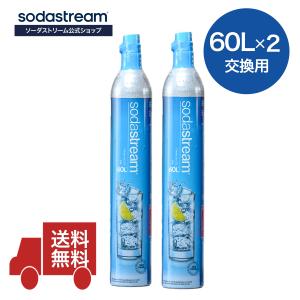 ソーダストリーム ガスシリンダー(交換用) 60L 2本セット＜炭酸水メーカー＞の写真