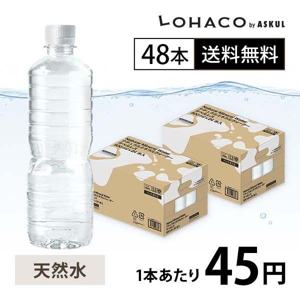 ミネラルウォーター 500ml ペットボトル 軟水 ラベルレス 1セット（48本）天然水 オリジナルの写真